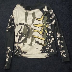 Travis Scott Kaws Fragment Long Sleeve Tee. Size Medium